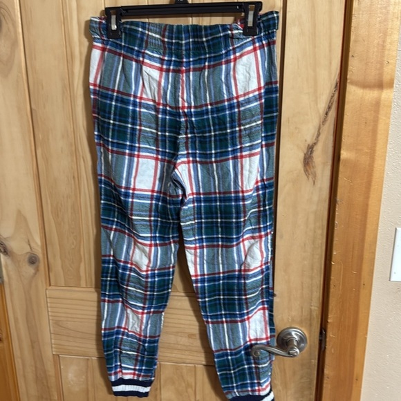 Aerie Plaid Lounge Pants with Drawstring - Picture 4 of 4